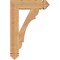Ekena Millwork Olympic Arts & Crafts Smooth Bracket, Western Red Cedar, 3 1/2"W x 16"D x 24"H BKT04X16X24OLY03SWR - alternate 4